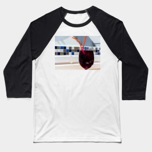 Glass of red wine Baseball T-Shirt